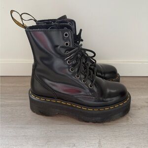 Dr. Martens Platform Leather Boots